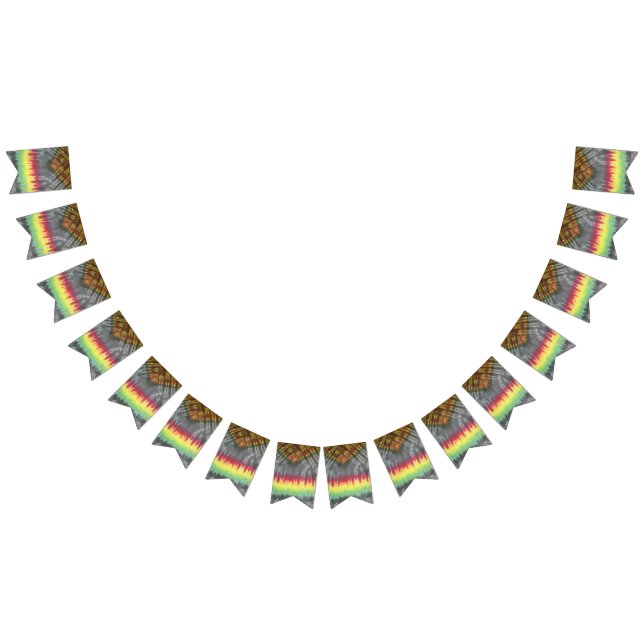 bandeira Rasta 1 da estamenha do partido do tiedye (Todos)