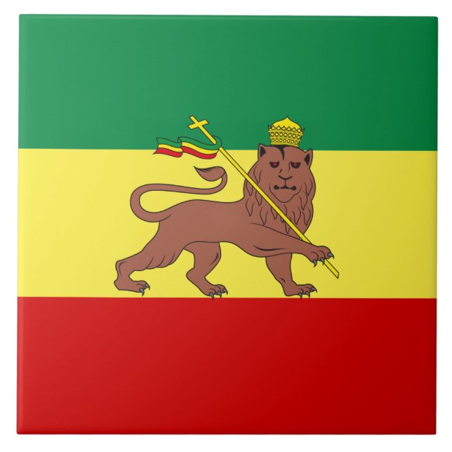 Bandeira Rastafariana (Rastafarianismo) (rasta) (Frente)