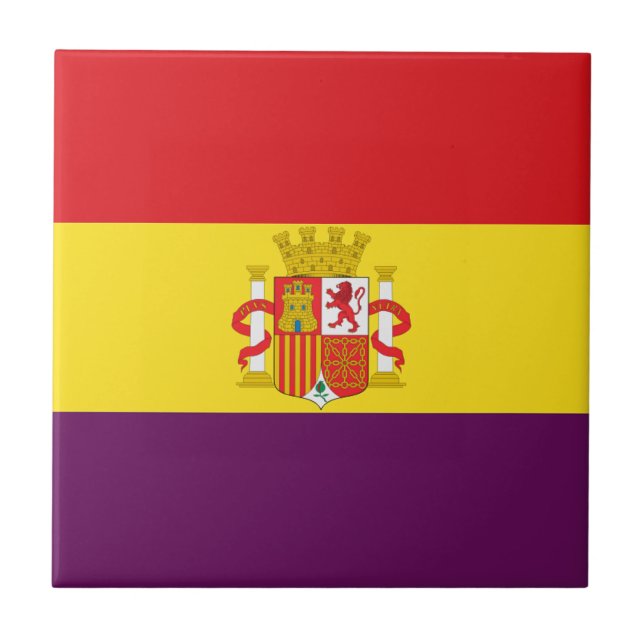 Bandeira republicana espanhola - bandera República (Frente)