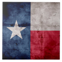 Bandeira resistida do estado de Texas do vintage