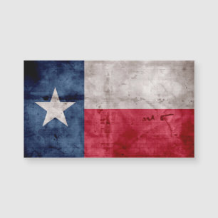 Bandeira resistida do estado de Texas do vintage