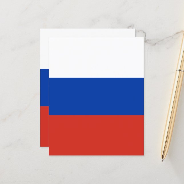 bandeira russa (Frente/Verso In Situ)