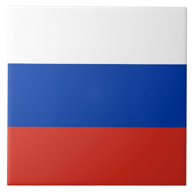 Bandeira Russa (Rússia) (Frente)