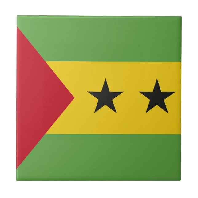 bandeira São Tomé e Príncipe (Frente)
