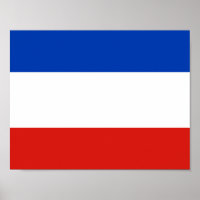 Bandeira Schleswig-Holstein Poster
