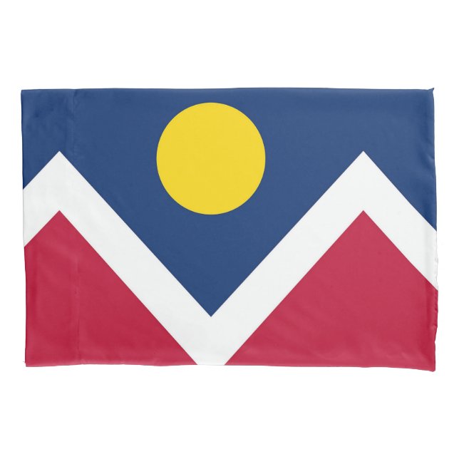Bandeira Solteiro Patriótica de Denver (Frente)