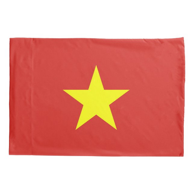 Bandeira Solteiro Patriótica do Vietname (Verso)