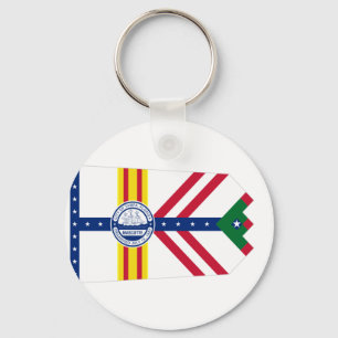Bandeira Tampa (Flórida) Chaveiro