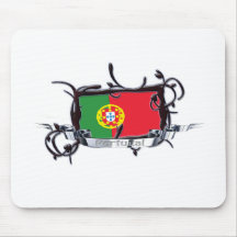 Bandeira tribal Portugal Mousepad