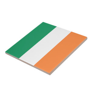 Bandeira tricolor irlandesa patriótica moderna