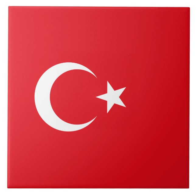 Bandeira Turca (Turquia) (Frente)