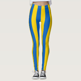 Bandeira Ucraniana (Ucrânia) Leggings Espalhadas