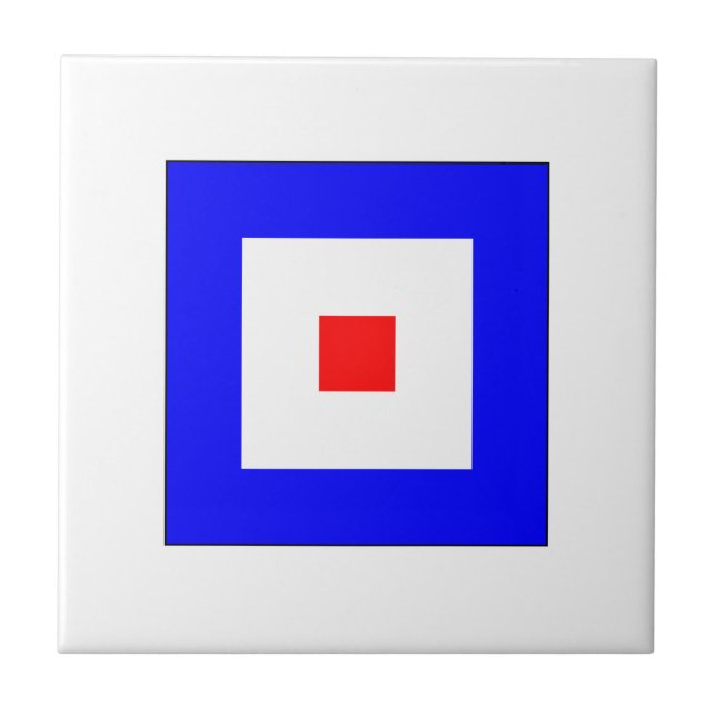 Bandeira W do ICS (Frente)