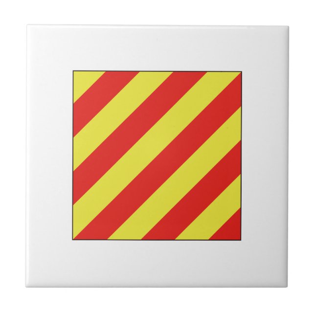 Bandeira Y do ICS (Frente)