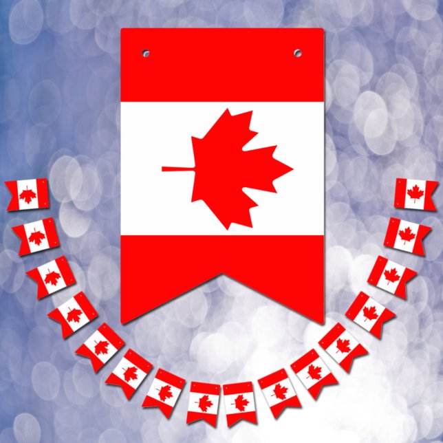 Bandeiras canadenses e partidos Canadá / Casamento (Criador carregado)