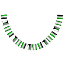 Bandeiras da estamenha do espectro de Aromantic