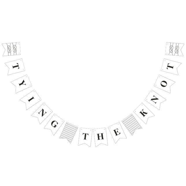 Bandeiras de Banner de Bunting de Nó Ilustrado - P (Todos)