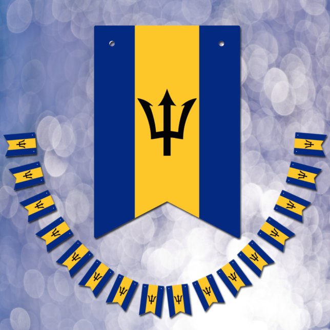 Bandeiras de Barbados e Partido Barbados / Casamen (Criador carregado)