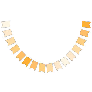 Bandeiras de Bunting da Golden Hour - Gradiente Qu