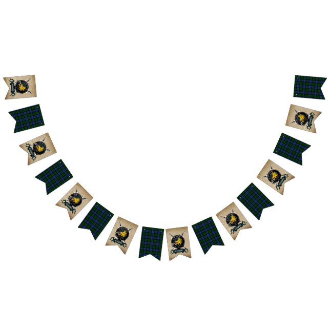 Bandeiras de Bunting do Emblema do Clã Campbell &  (Todos)