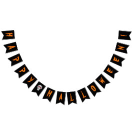 Bandeiras de Bunting Feliz Halloween