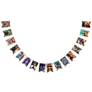Bandeiras de Bunting Party de Anime de Peece