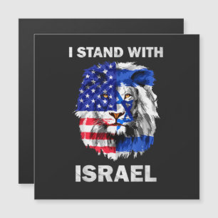 Bandeiras de Israel e EUA Leão _ Eu Estou com Isra
