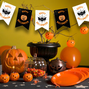 Bandeiras do Partido Negro e Laranja do Halloween