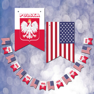 Bandeiras do partido polonês-americano, bandeira P