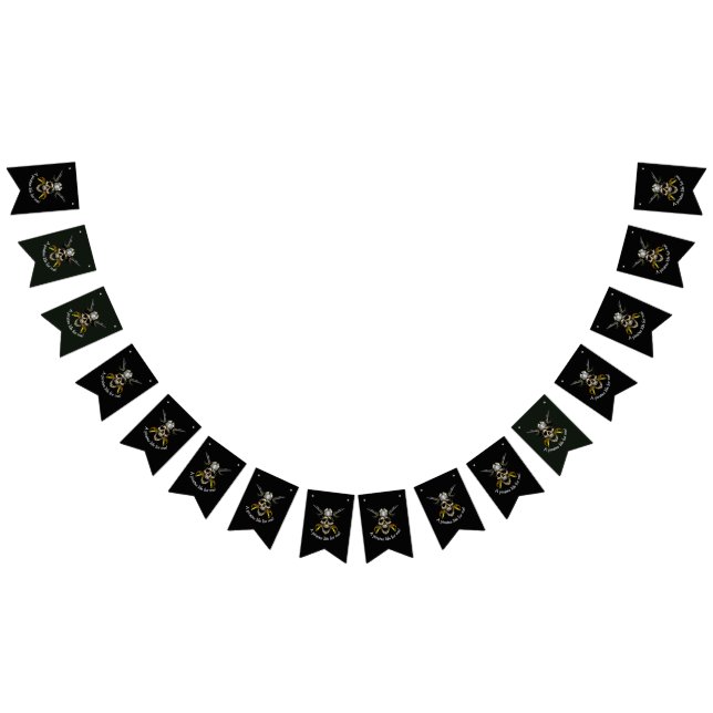 Bandeiras do tesouro do crânio pirata (Todos)