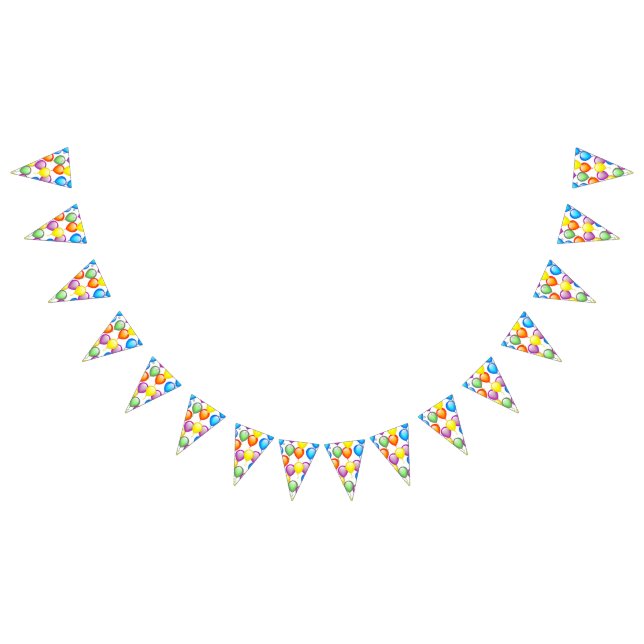 Bandeiras dos Balões de Aniversário (Todos)