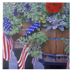 Bandeiras e Flores em Philipsburg Montana