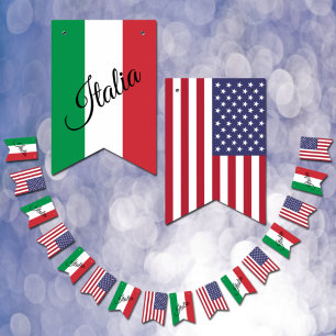 Bandeiras italianas Americanas, Bandeiras do Parti