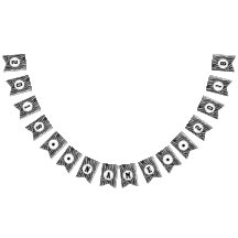 04 de 12 Zebra Themed Party Bunting