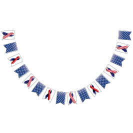 Bandeirinha 4 de julho, Blue with White Stars Bunting