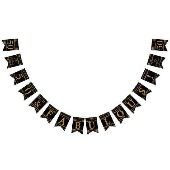 Bandeirinha 50 E Pontos Dourados Fabulosos (Todos)