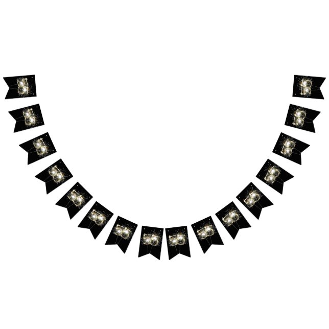 Bandeirinha 55.º Aniversário do Partido Sparklers (Todos)