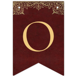 Bandeirinha 8 Letras Comunhão de Batismo do Deus abençoe Doura