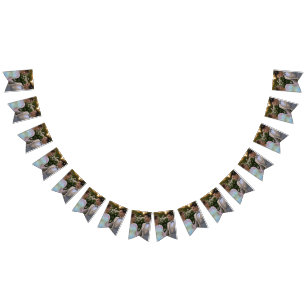 Bandeirinha Adicionar Personalização de Foto de Casamento