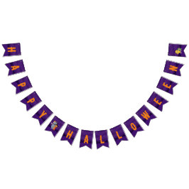 Bandeirinha Akili e eu - Banner de Halloween