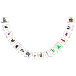 Bandeirinha Alfabeto (Yolŋu Matha - Djambarrpuyŋu) A-Ṉ (parte