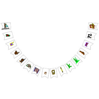 Bandeirinha Alfabeto (Yolŋu Matha - Djambarrpuyŋu) A-Ṉ (parte