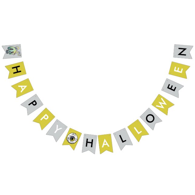 Bandeirinha Algo Má Festa de Halloween (Todos)