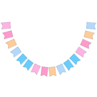 Bandeirinha Algodão doce para Gradiente Azul Bubblegum
