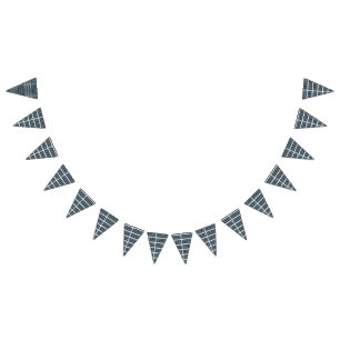 Bandeirinha alta ilustração da capa gráfica damask,