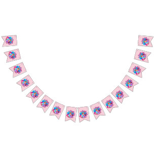 Bandeirinha Alterar Nome de Idade Personalizar Festa de aniver