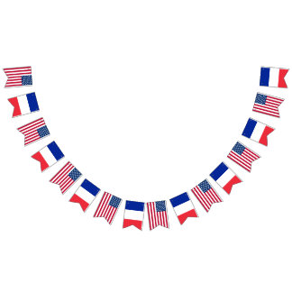 Bandeirinha América França Wedding