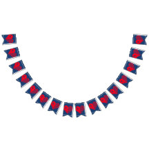 Americana Bunting de 4 de Julho