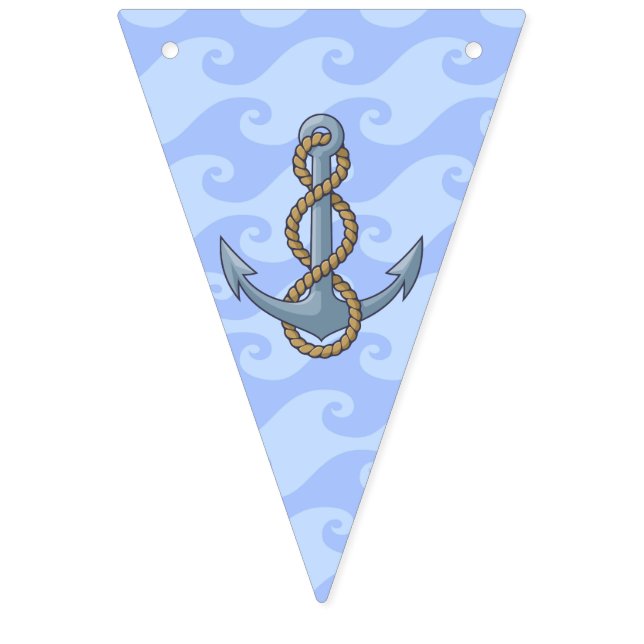 Bandeirinha Âncora com Corda (Primeira Bandeira)