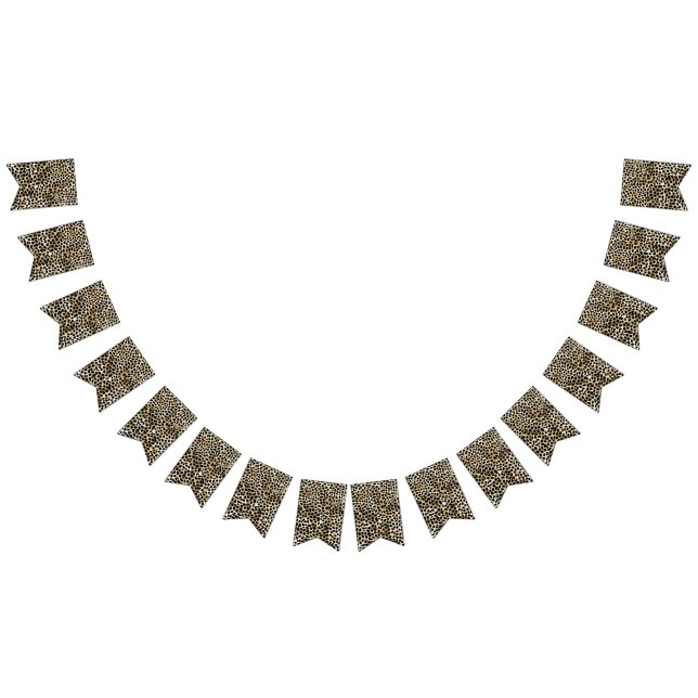 Bandeirinha Animal Print - Party Bunting Banners (Todos)